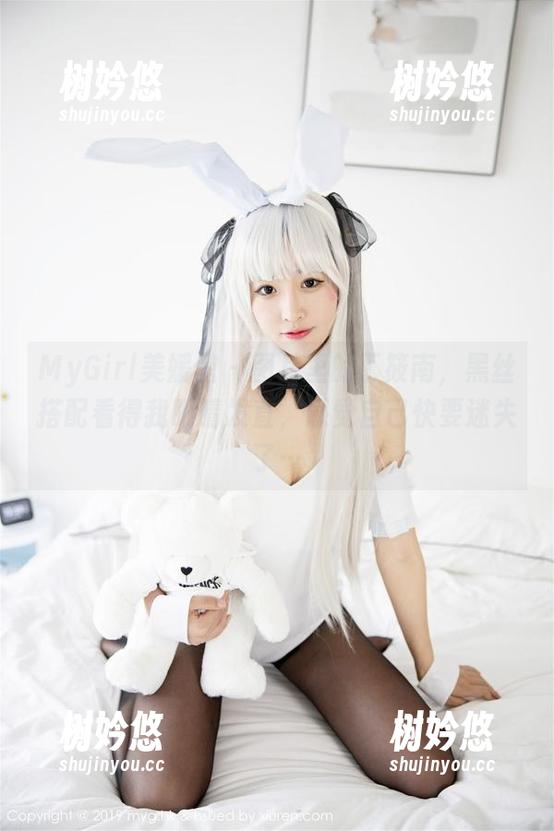 MyGirl美媛馆-丁筱南 MyGirl美媛馆 - 图片里的丁筱南,黑丝搭配看得我眼睛发直,感觉自己快要迷失了…