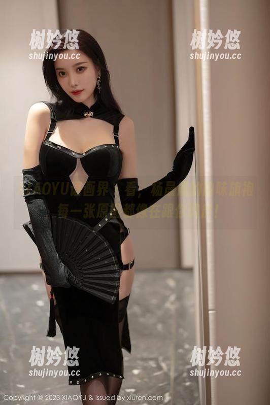 XIAOYU语画界 - 看，杨晨晨的韵味旗袍，每一张原图都像在跟你调皮！