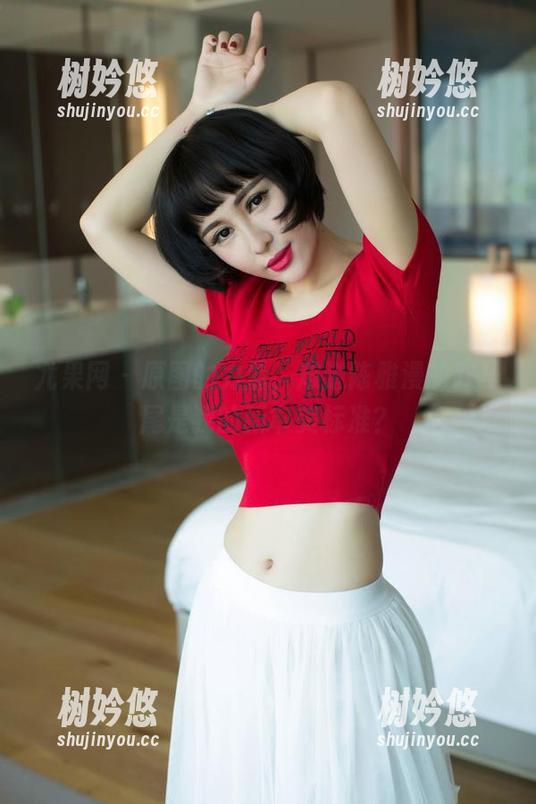 尤果网-陈雅漫 尤果网 - 原图的力量,难道陈雅漫的双马尾是我的新审美标准?