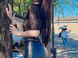 微密圈 - 就是阿朱啊：她的定制体操服催生了多少灵感啊，你瞧瞧那剪裁！